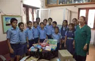 Acron and toybank contribute to education at St.Francis Xavier’s School, Moira