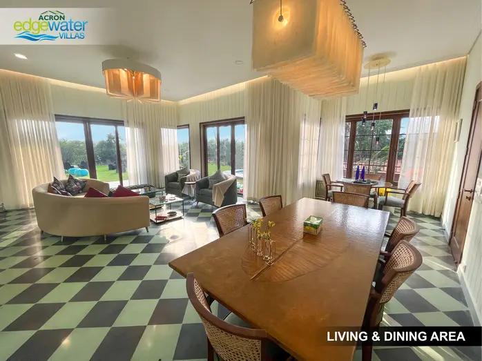 Acron Edgewater Villas Living & Dining Room