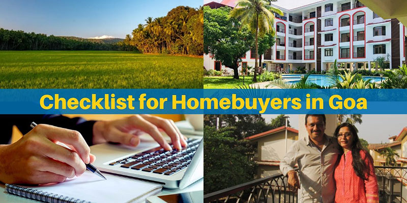 Checklist for First Time Homebuyers in Goa