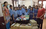 Acron and toybank contribute to education at St.Francis Xavier’s School, Moira