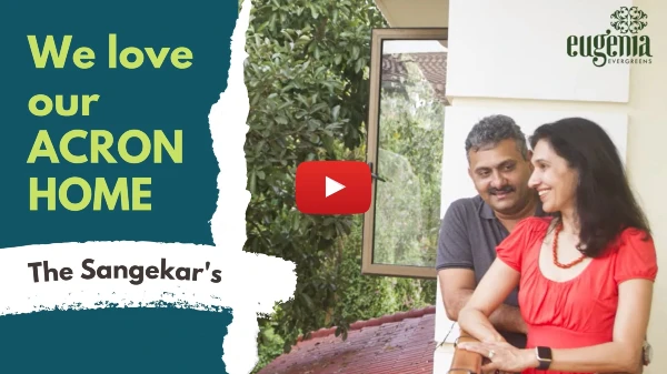 The Sangekars move into their Acron home